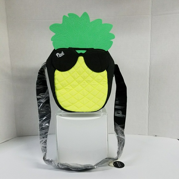 PINK Victoria's Secret Handbags - Pink Victoria's Secret Pineapple Cooler/Lunch Bag
